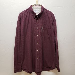 COLUMBIA BRAND mens checked shirt